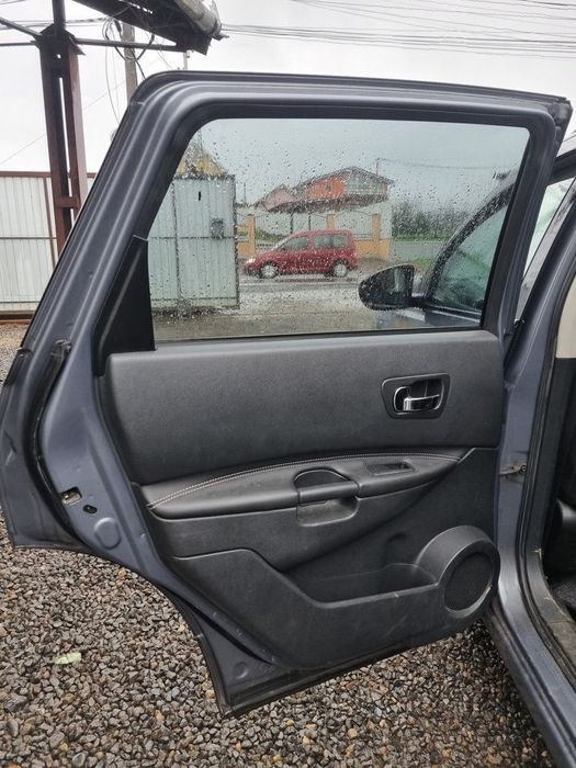 Usa Stanga Spate Nissan Qashqai Facelift 2010 - 2013 SUV 4 Usi Faded Denim Metallic B52 ...