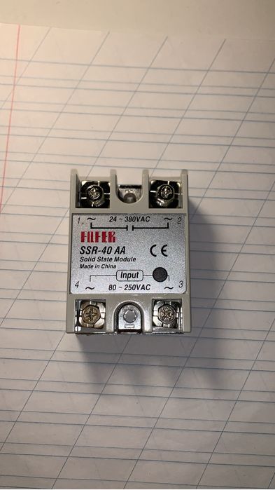 SSR 40 AA твердотельное реле