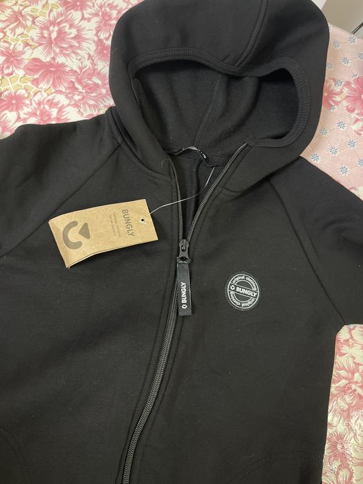 Комбинезон с карманами детский "уголь" утепленный