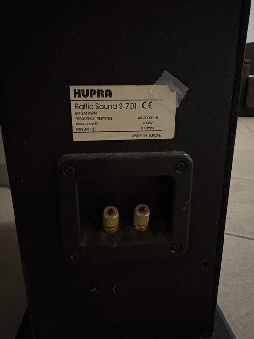 Boxe hupra cu statie sony