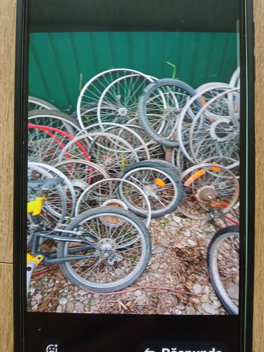 vând lot de biciclete si piese