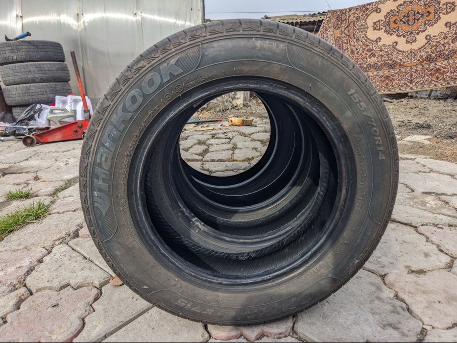 Продам резину 155х70х14