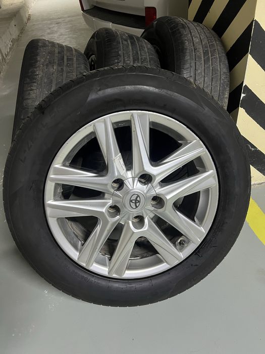 Диски с летними шинами 275/55/R20 от Lexus LX570