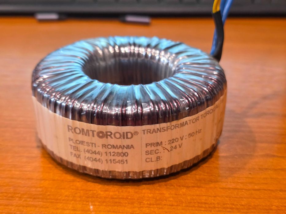 Transformator toroidal 24v 160va