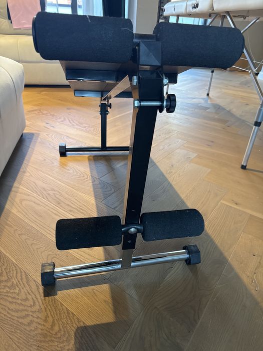 Bancă fitness Silver Gym – abdomene / exerciții – reglabilă