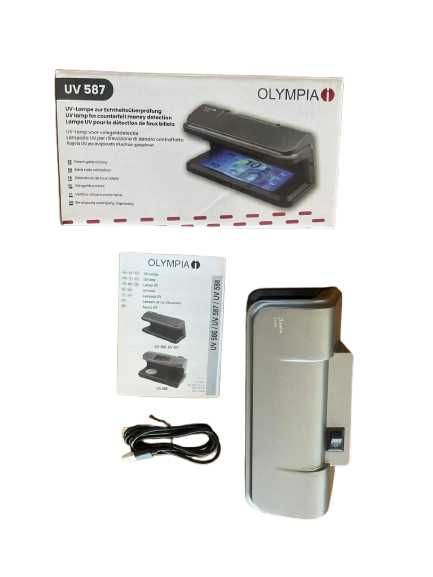 UV детектор за фалшиви банкноти Olympia UV 587 - бърза проверка