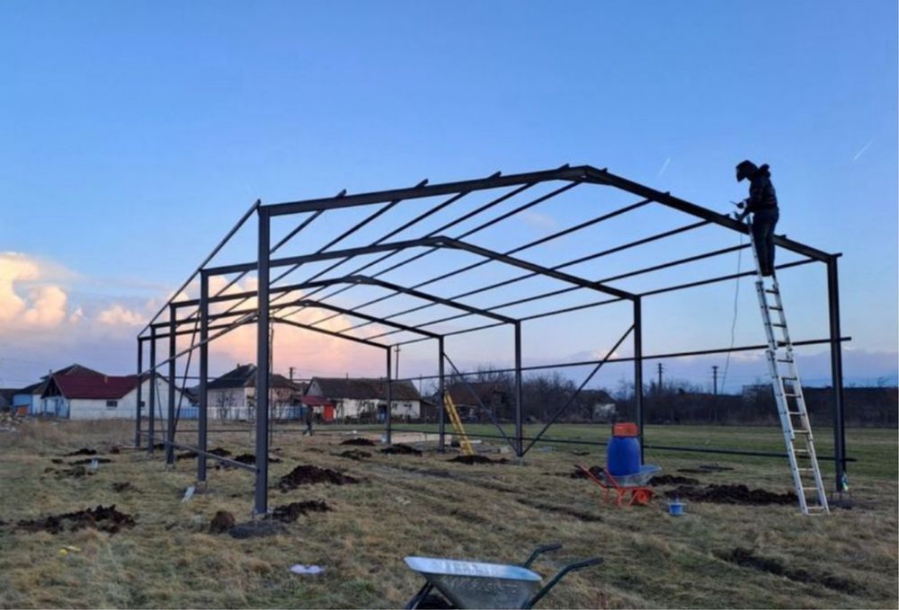 Confectionam hale metalice