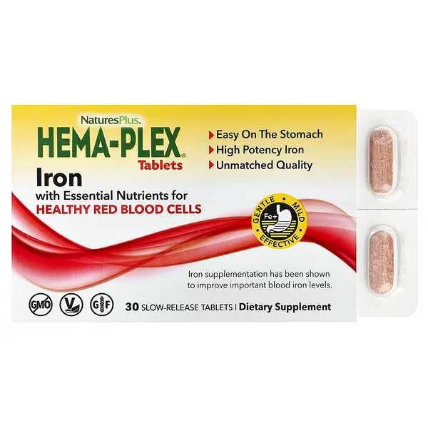 Hema-Plex Nature's Plus 30 tab