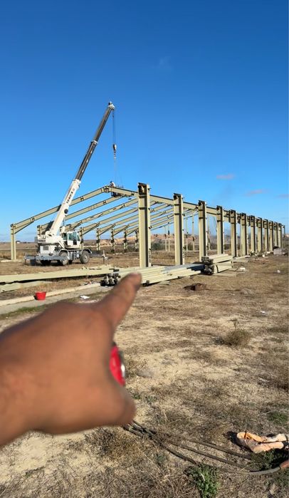 Structura hala 30 x 70 ml pentru salon de evenimente sau depozit