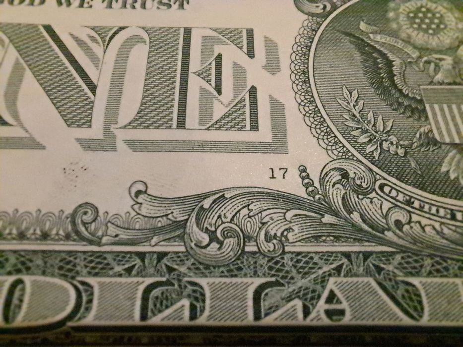 100 bancnote de 1 dolar,noi,serii consecutive,anul 2021