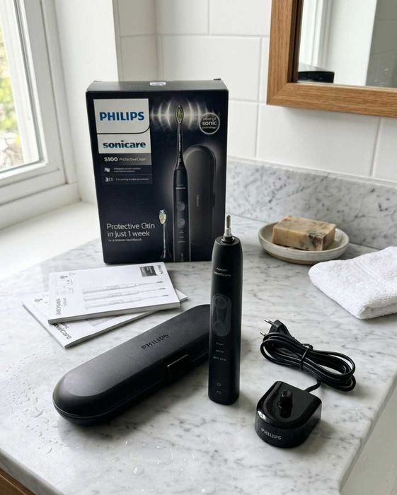 Четка за зъби Sonicare Protective Clean 5100 Black - 15% при 2+ артикула