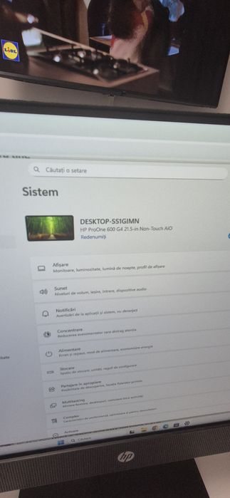 HP ProOne 600 G4 21.5" – All-in-One performant