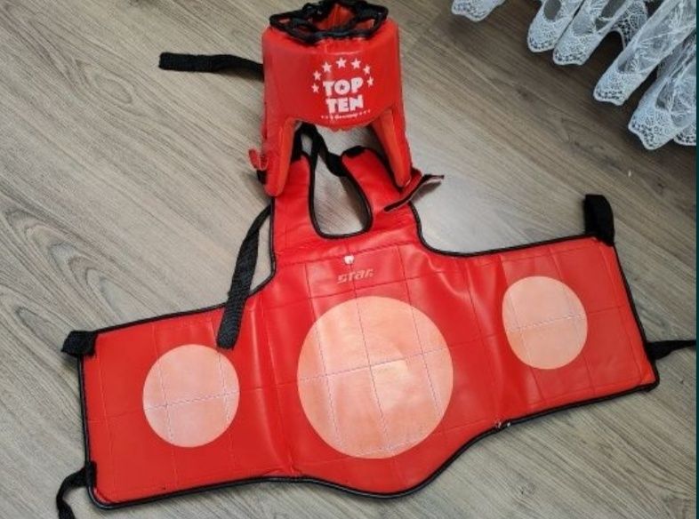 Продам шлем и защиту для единоборств