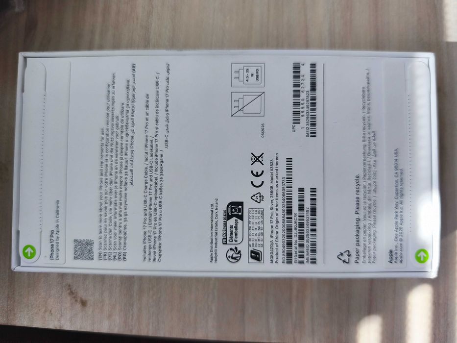 Iphone 17 pro 256
