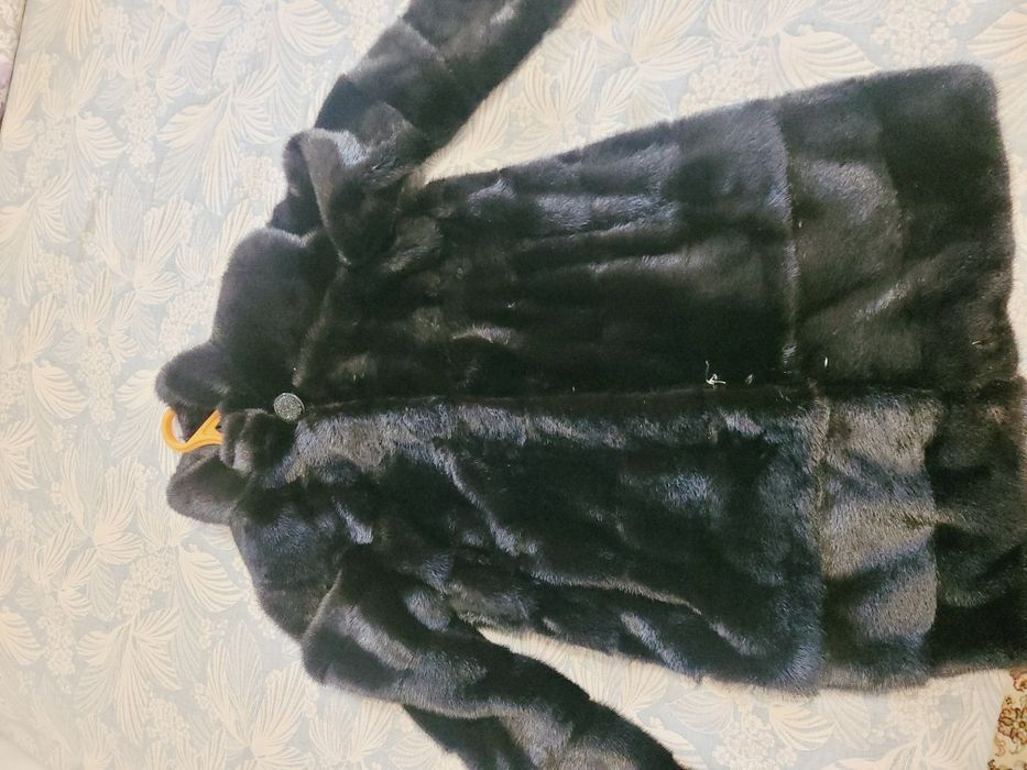 Норковая шуба натуральный