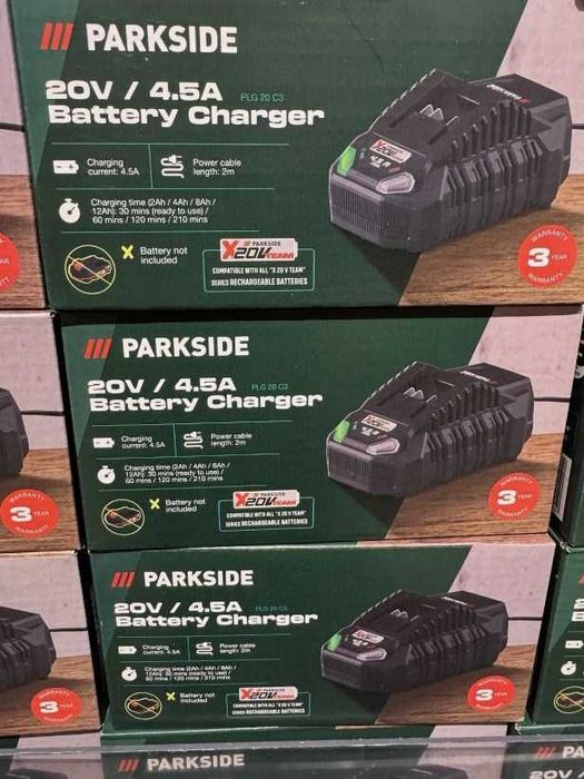 Parkside Зарядно Устройство 4.5AH 2г. Гаранция НОВО