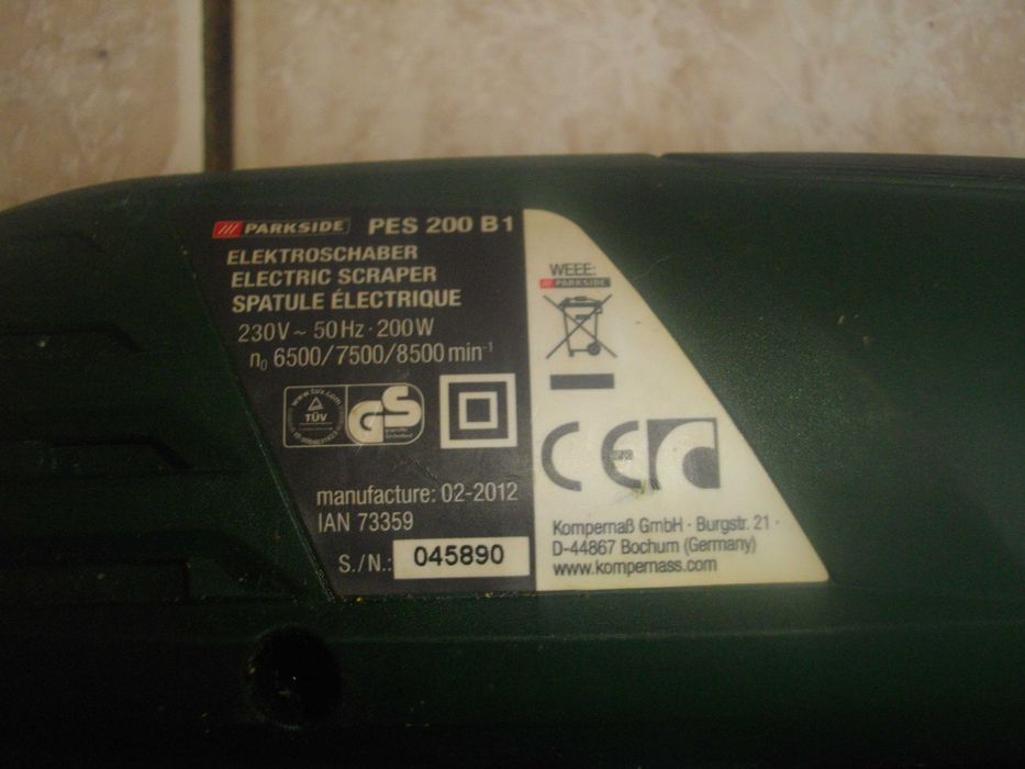 Диск Зачистване Камъни Шмиргел Ел.Длето Шабър Parkside Ножица тръби