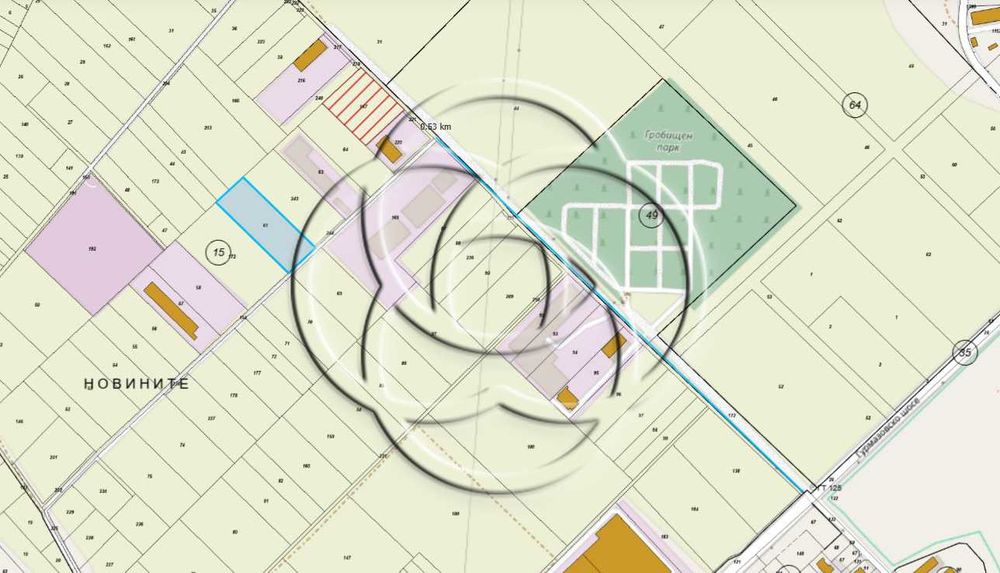 Продава се Парцел в Божурище - 4000 кв.м за 70 €/кв.м - Снимка #1