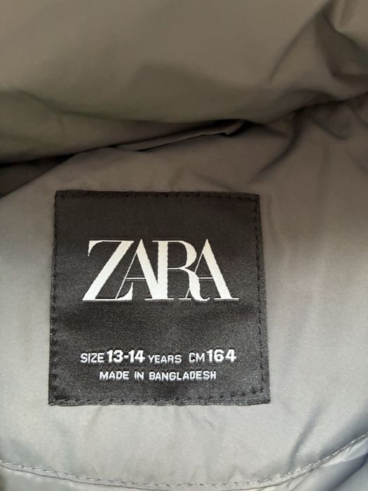 Младежко пухено зимно яке ZARA