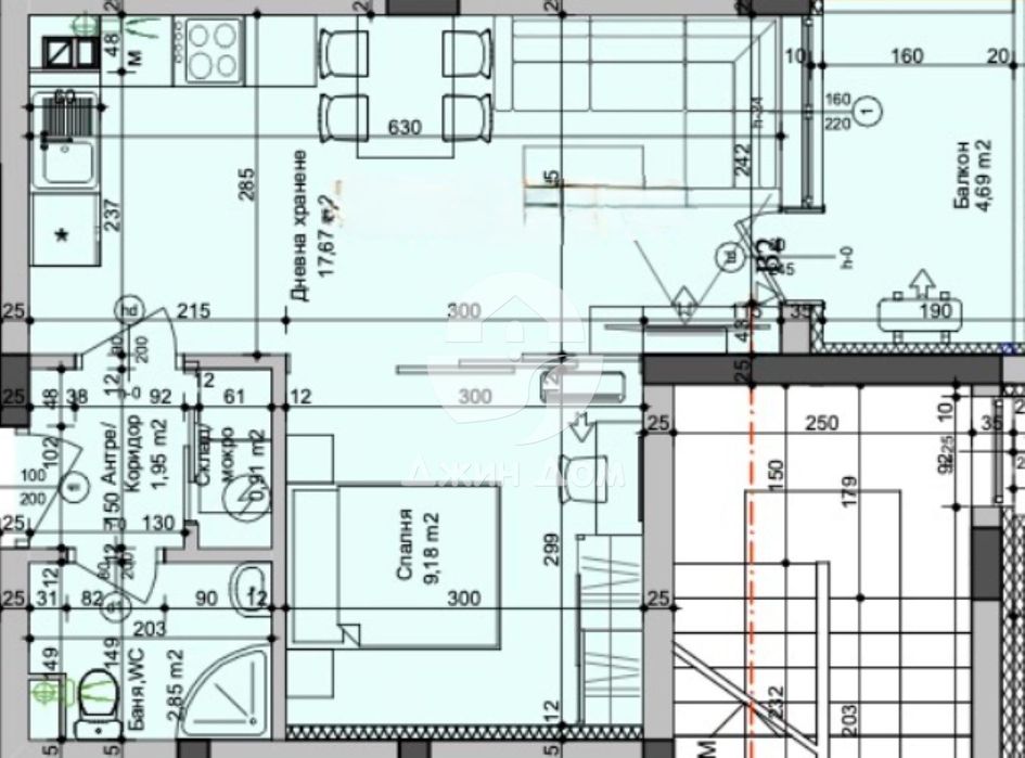Продава се Едностаен апартамент в Бургас, Изгрев - 50 кв.м за 755 €/кв.м - Снимка #3