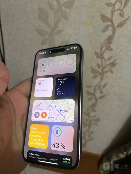 iphone 15 pro Max 256 holati zor