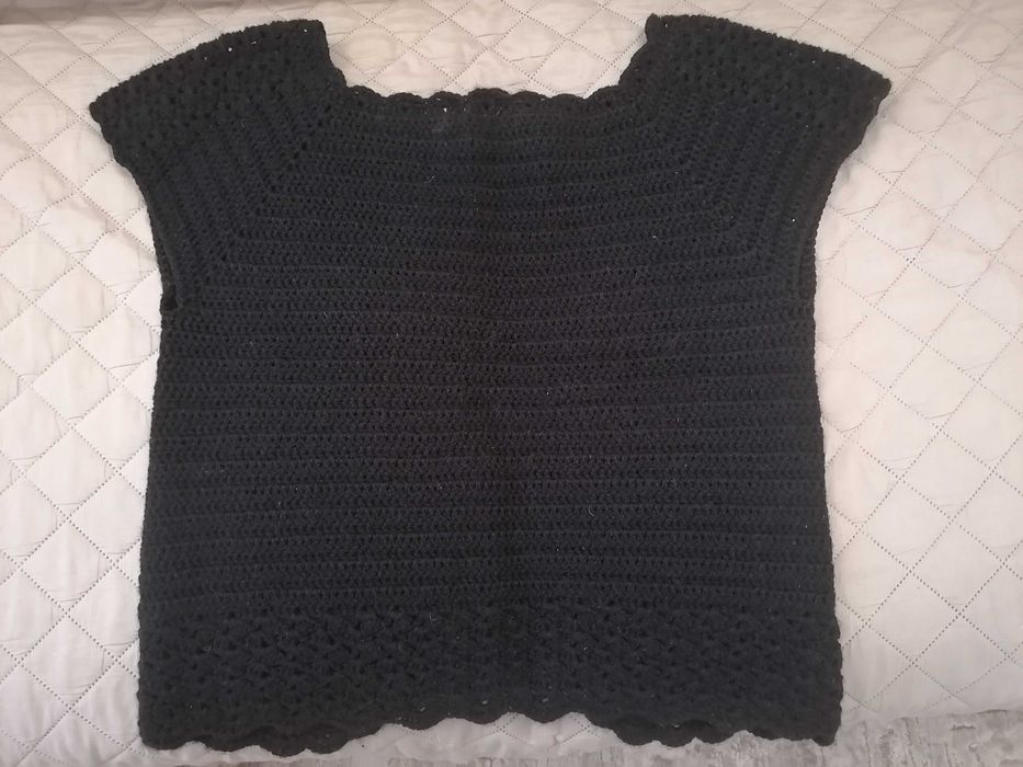 Vesta croșetata - bolerou