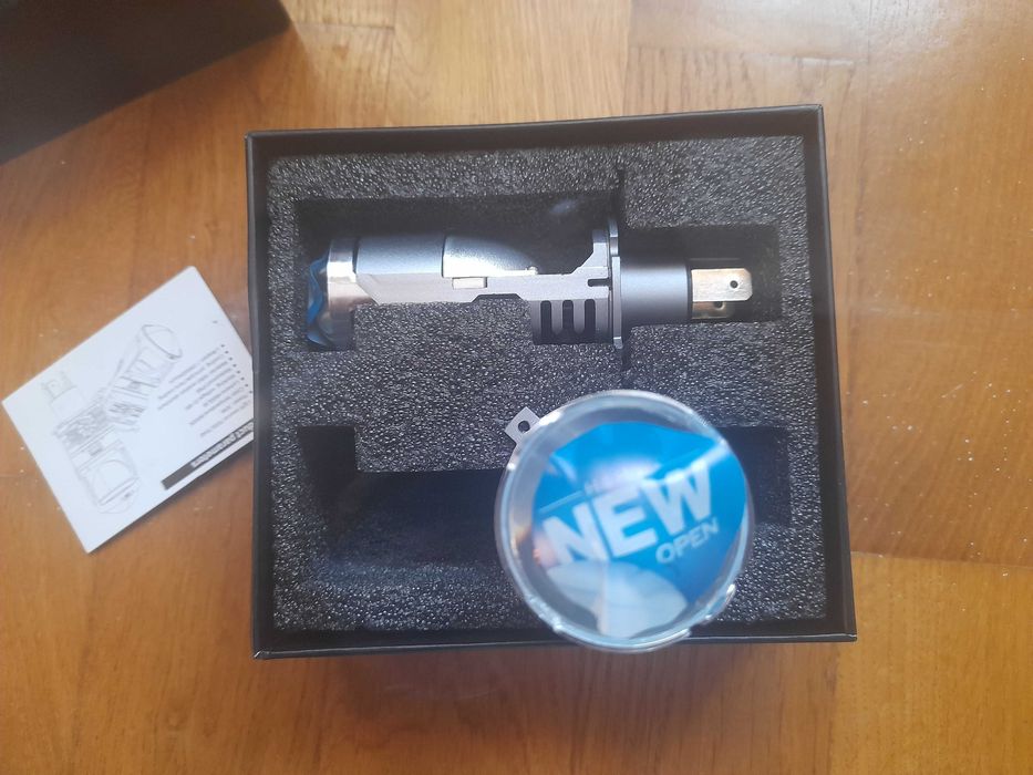 Bi led лампы H4 с линзами