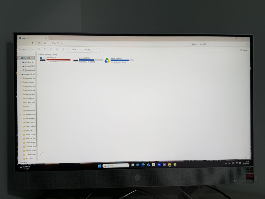 HP all in one 27 inch
