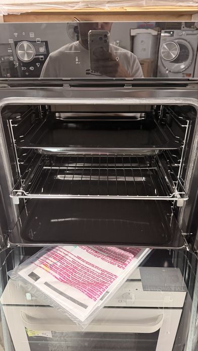 Нова Фурна за вграждане CANDY BAKE 800 CA6 NP5B3CTB 78L | A++ | WI FI | BLUETOOTH | 12 ФУНКЦИИ, Готварска печка с airfry опция