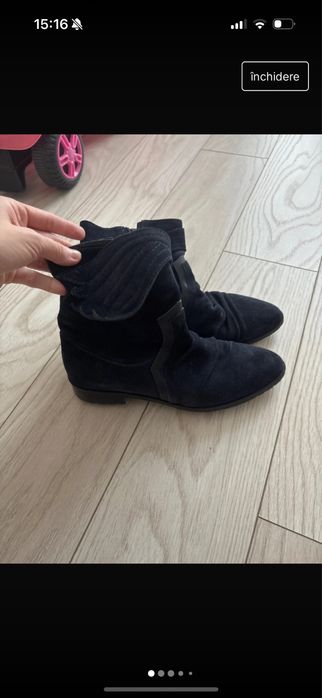 Ghete cu piele intoarsa