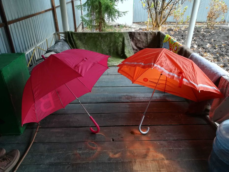 Зонтики детские красные