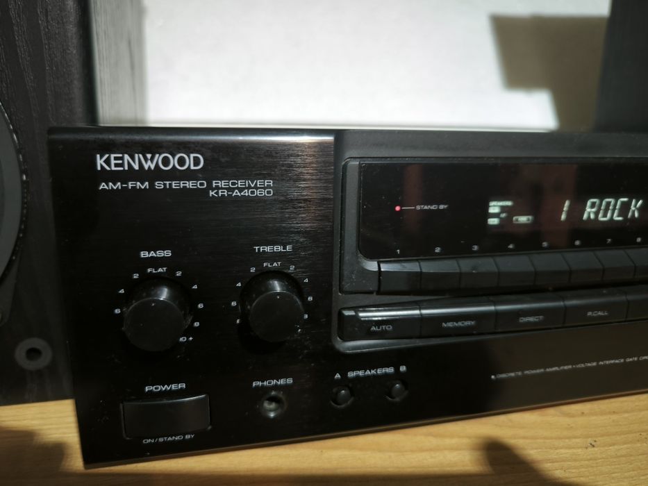Ресийвър Kenwood KR A4060 с тонколони Yamaha