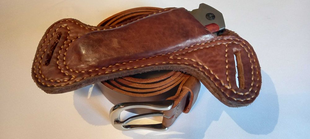 Teaca + Curea piele naturala