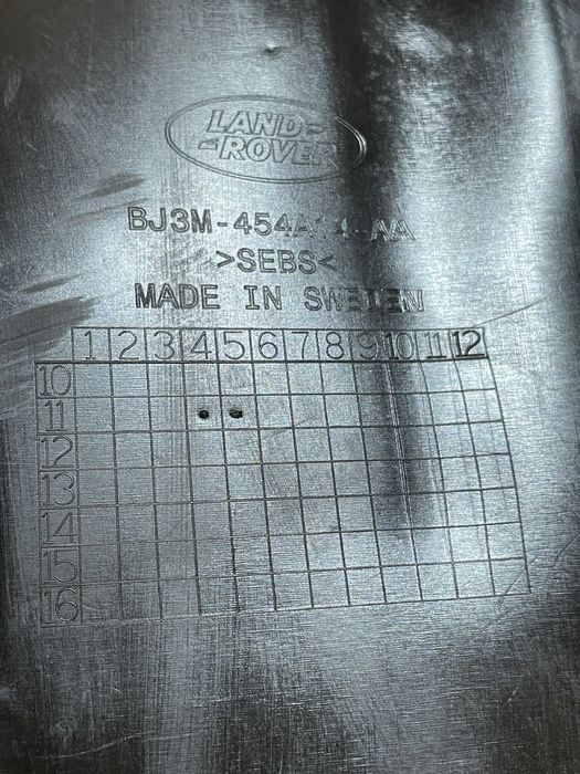 Tava portbagaj range rover evoque