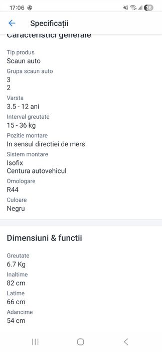 Scaun auto Peg Perego Viaggio