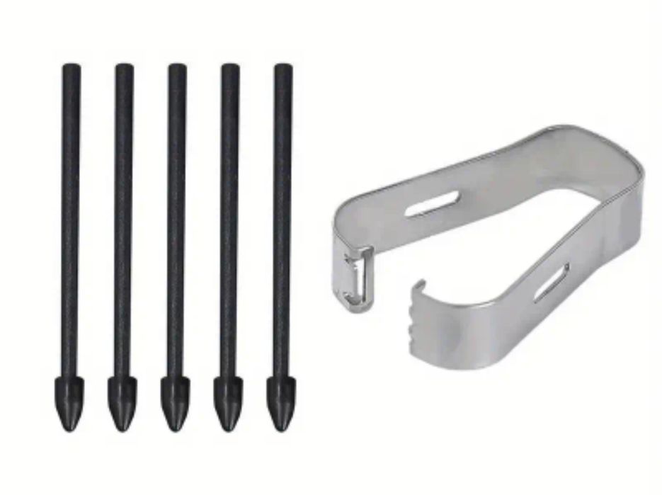 Varfuri rezerva si cheita originale Samsung S Pen 5 buc Note Tab Ultra