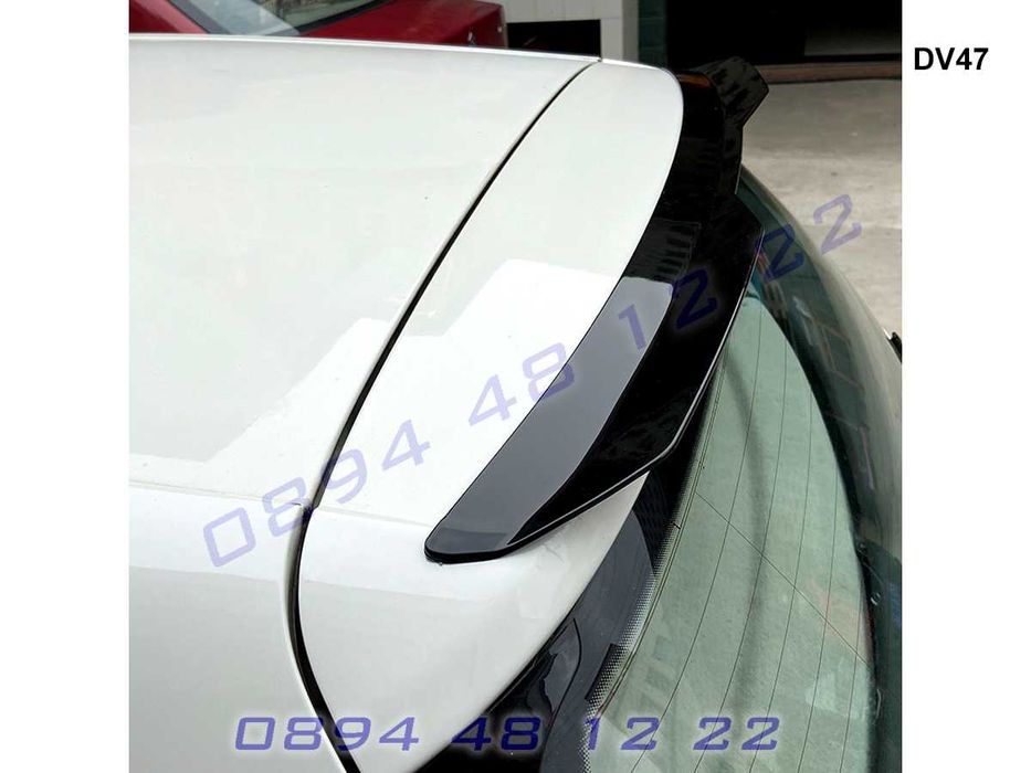 Тунинг Лип Спойлер Крило Багажник Капак VW Golf MK6 Голф 6 2009- 2012