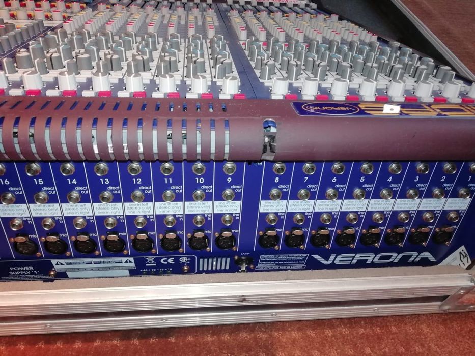 Consola Mixer Midas verona 480 analog