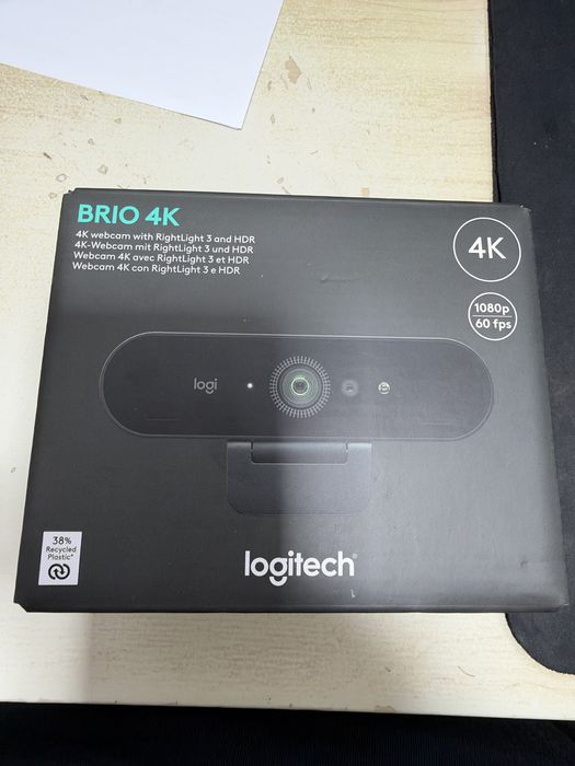 Logitech Brio 4k Camera Web