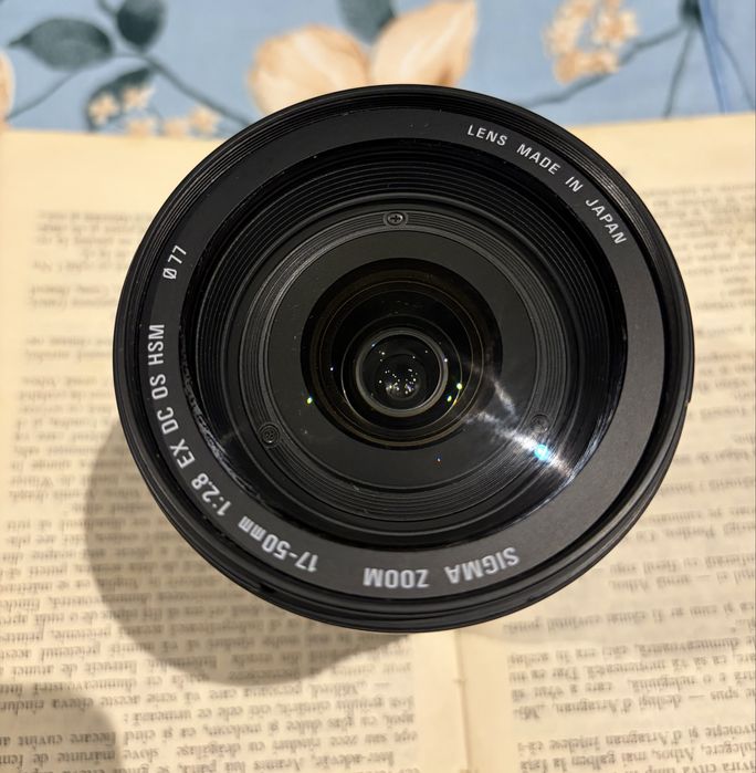 Obiectiv 17-50 defect doar la focus