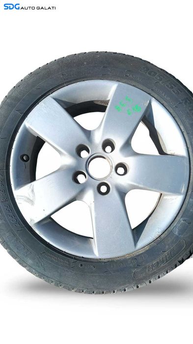 Set 4 Jante Janta Roata Roti Aliaj 205 55 16 R16 Volkswagen Scirocco 2008 - 2016 (4B0601025AA, 7Jx16 H2, ET45) [MX0751]
