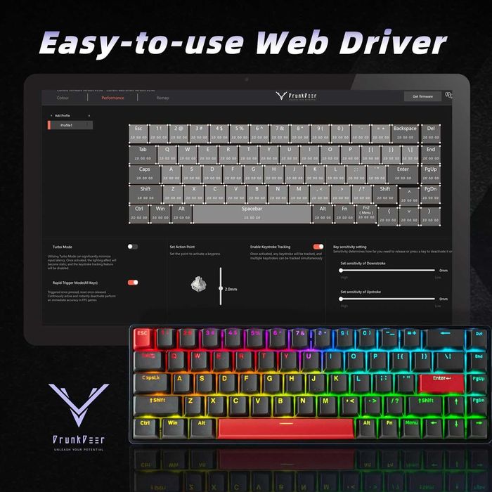 Механична клавиатура Магнитен превключвател