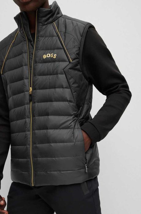 BOSS мужской жилет пуховик РАЗМЕР М