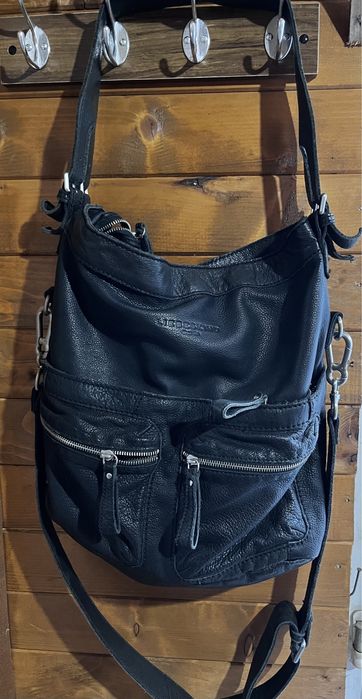 Чанта естествена кожа liebeskind  berlin