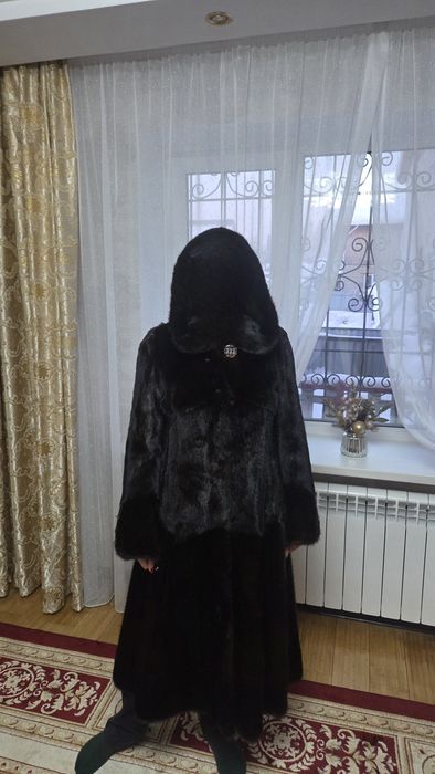 Продам длинную норковую шубу