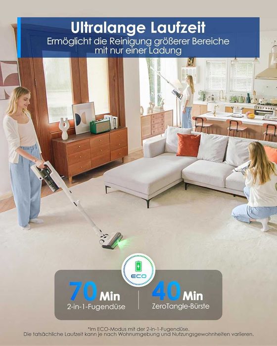 Нова Мощна Безжична Безкабелна Прахосмукачка Tineco Pure 1 A50S