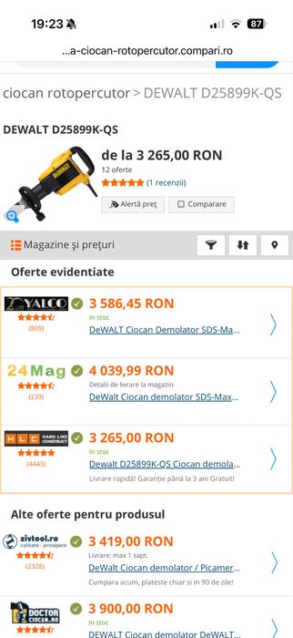 Picamer Dewalt 2026
