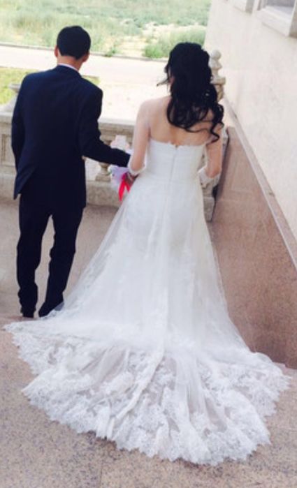 Свадебное платье. Русалка. 100000тг