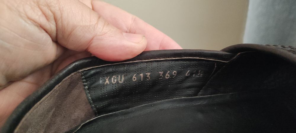 Мъжки мокасини Georgio Armani, original!