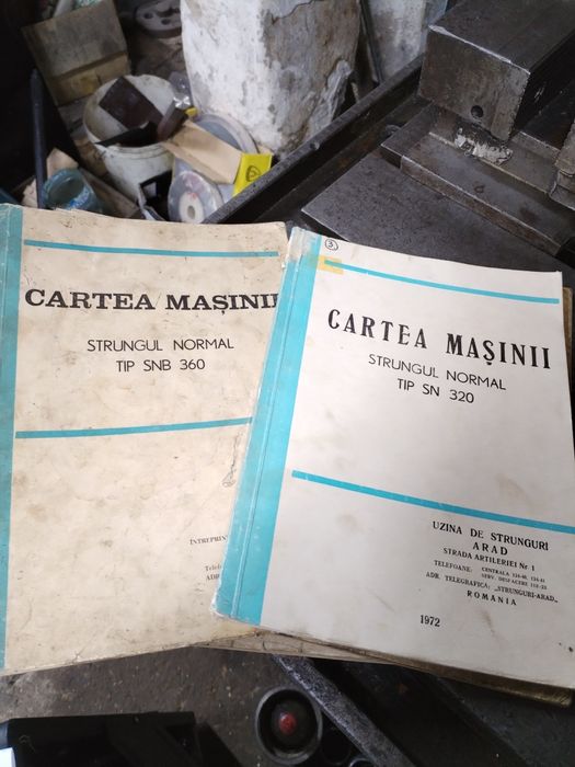 Carte strung/freză snb 360/400-sna 500,freza fus 22,25,32